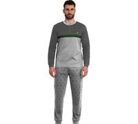 de fonseca Pigiama Uomo in Caldo Cotone, Art. FR242 Grigio Melange L