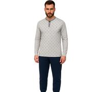 de fonseca Pigiama Uomo in Caldo Cotone, Art. FR246 Grigio Melange M