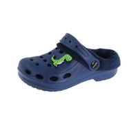 de fonseca Sabot Unisex Invernali Chiuse Forate Con Dinosauro, In Tessuto, Tpr Rinfozata, Ciabatta Da Casa PantofoleUnisex - Bambini e ragazzi