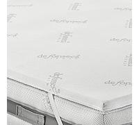 De Fonseca | Topper Bed letto Matrimoniale - Sovramaterasso, Correttore materasso in Memory Foam alto 5 cm - Sfoderabile con rivestimento microforato traspirante - Made in Italy | Misura 170x200x5 cm