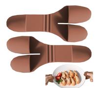 De Four en Silicone - Mini Guanti Da Cucina 10,5x6 Cm Pinzetta, Mini Guanti Da Forno Resistenti Al Calore Guanti Da Forno Antiscivolo | Guanti Antiscottatura per La Cottura