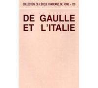 De Gaulle et l'Italie