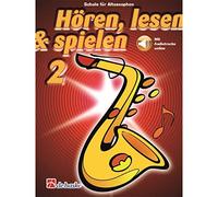 De Haske Hören, lesen, spielen, Band 2 Alt-Saxophon, Buch - Didattica per fiati