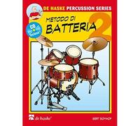 DE HASKE Metodo di batteria Vol. 2 BOOK+AUDIO-ONLINE - Batteria