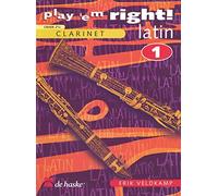 De Haske Music Play 'Em Right Latin - Vol. 1 (Vol. 1 - Clarinet) De Haske Play-Along Book Series