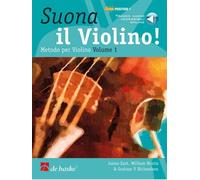 Suona il violino Volume 1 De Haske METODO MANUALE PER VIOLINO Libro e Audionline