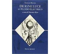 De igne luce et fluido electrico. Testo latino a fronte