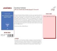 De la création du monde jusqu'à Varsovie: nouvelle édition