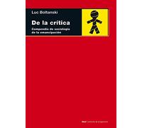 De la crítica: Compendio de sociología de la emancipación: 78