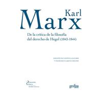 De la crítica de la filosofía del derecho di Hegel (1843-1844)