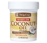 De La Cruz - Coconut Oil, Moisturizer for Hair & Skin 2.2 oz/Aceite de Coco by De La Cruz
