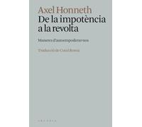De la impotència a la revolta: Maneres d’autoempoderar-nos