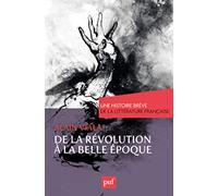 De la Révolution à la Belle Epoque