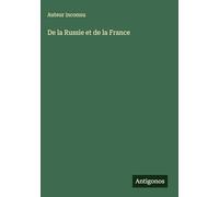 De la Russie et de la France