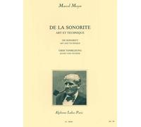 De La Sonorite Art Et Technique Flute