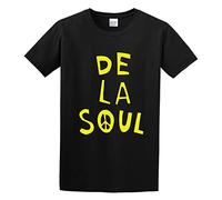 De La Soul - Golden Era Hip Hop Is Dead 3 Feet High And Rising 90S 80S Men Adult Short Sleeve Black M