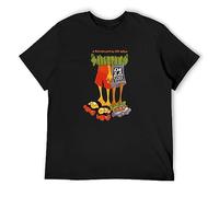De La Soul Saturdays A Roller Skating Jam Named 3 Feet High And Rising Unisex Cotton T-Shirts Black L