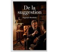De la suggestion: Une exploration de la suggestion par Hippolyte Bernheim, offrant des perspectives sur l'hypnotisme et son influence psychologique.