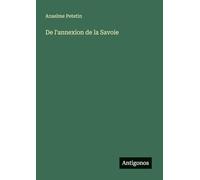 De l'annexion de la Savoie