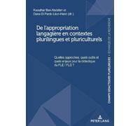 De l'appropriation langagière en contextes plurilingues et pluricult (Tascabile)