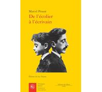 De L'ecolier a L'ecrivain: Travaux De Jeunesse, 1884-1895