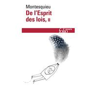 DE L'ESPRIT DES LOIS.: Tome 2: A32899