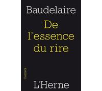 De l'essence du rire