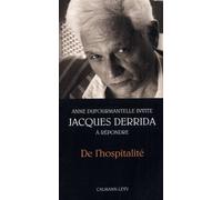 De l'hospitalité: Précédé de Invitation