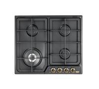 De’Longhi ANF 46 PRO piano cottura Antracite Da incasso 60 cm Gas 4 Fornello(i)