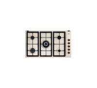 DE LONGHI AVL59PRO PIANO COTTURA 90 CM AVORIO 5 BRUCIATORI FINITURA OTTONE