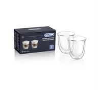 De’Longhi 5513214601 bicchiere da caffè Trasparente 2 pz 190 ml