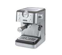De'Longhi Linea Classic EM450.M, Macchina da Caffè Manuale con Schiumatore, Macchina Espresso Barista, Ugello per Cappuccino, Filtro Doppia Parete, 15bar, Tazze Fino 13cm, Acciaio Inossidabile/Metallo