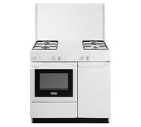 DE LONGHI CUCINA A GAS 4 FUOCHI FORNO GAS 86X50 BIANCA SGW854NM [EEK: A]