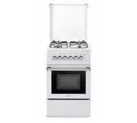 Cucina gas 4 zone Forno elettrico DL554EW2 White (50x55x84cm)