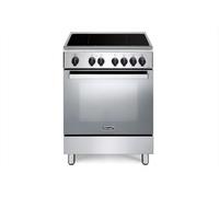 De’Longhi DMX 64 INL cucina A Elettrico Piano cottura a induzione Nero, Acciaio inox