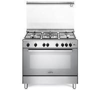 De’Longhi DGVX 96 ED cucina Cucina freestanding Gas Acciaio inox