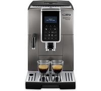De Longhi Dinamica Aroma Bar Macchina Caffè Automatica Espresso con Macinacaffè e Cappuccinatore Caffè in Grani erogatore di Vapore colore Titanium black EC...