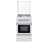 Cucina gas 4 zone Forno elettrico DL554EW2 White (50x55x84cm)