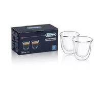 De’Longhi 5513214591 bicchiere da caffè Trasparente 2 pz