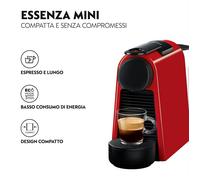 De Longhi - Essenza Mini Nespresso En85.r Macchina Per Caffè-rosso DE LONGHI