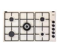 DE LONGHI FLS 59 DD Piano cottura 90cm, 5 fuochi a gas - Avena - FLS59DD