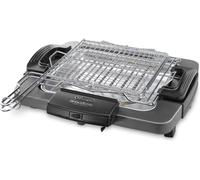 De’Longhi BQ 60.X barbecue per l'aperto e bistecchiera Grill Da tavolo Elettrico Nero, Grigio 1900 W
