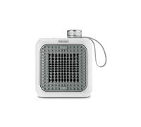 De’Longhi HFX10B03.GR stufetta elettrica Interno Grigio, Bianco 350 W Riscaldatore ambiente elettrico con ventilatore