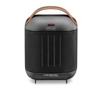 De’Longhi HFX30C18.AG Interno Nero, Grigio 1800 W Riscaldatore ambiente elettrico con ventilatore