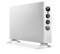 De’Longhi HSX 3320 FS stufetta elettrica Interno Nero, Bianco 2000 W Riscaldatore ambiente elettrico con ventilatore