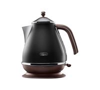 De’Longhi KBOV 2001.BK bollitore elettrico 1,7 L 2000 W Nero, Marrone