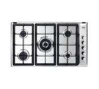 De’Longhi IL 59 PRO ND piano cottura Acciaio inox Da incasso 86 cm Gas 5 Fornello(i)
