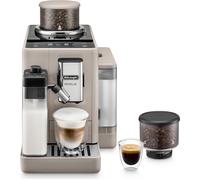De Longhi Macchina Caff Automatica con Macinatore e Montalatte Integrati colore Beige Rivelia - EXAM440.55.BG