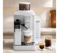 De?Longhi Macchina da Caff? Automatica Rivelia Start EXAM420.55.WXL 10 Bevande Bean Switch LatteCrema Hot Bianco