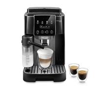De’Longhi Magnifica Start - Perfetto Macchina da Caffè Automatica, LatteCrema Montalatte Automatico, 4 Bevande in un Solo Tocco, Espresso, Cappuccino, Comandi Soft Touch, Nero e Grigio (ECAM222.60.BG)